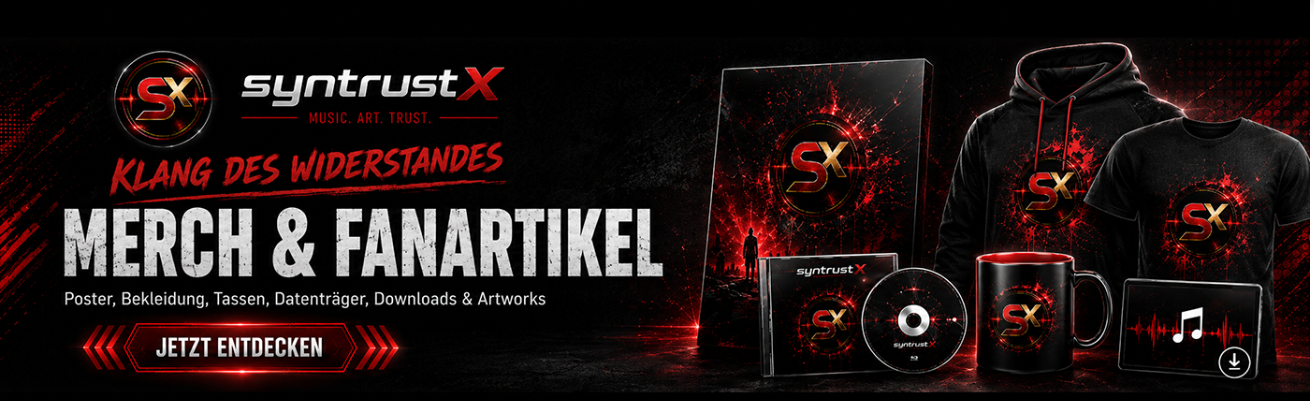 Merch und Fanartikel Banner